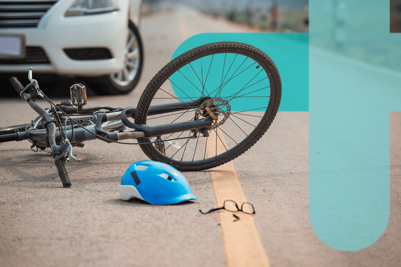 What happens if you’re injured while on a bicycle?
