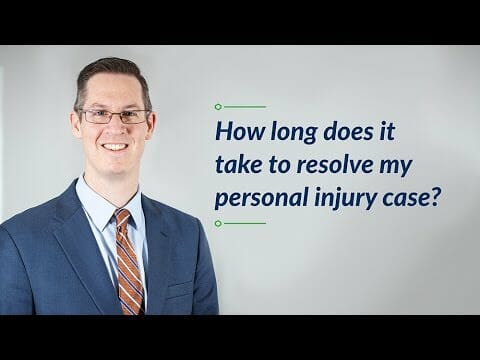 How Long Do Personal Injury Cases Take To Resolve?